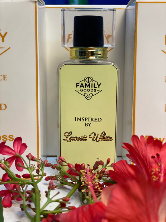 Inspired Men' Perfume Lacoste White by Family Goods